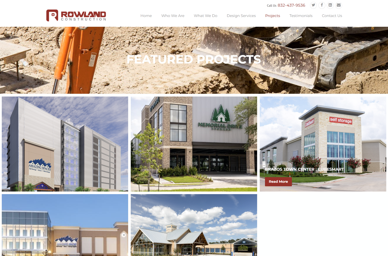 Rowland Construction screenshot 3