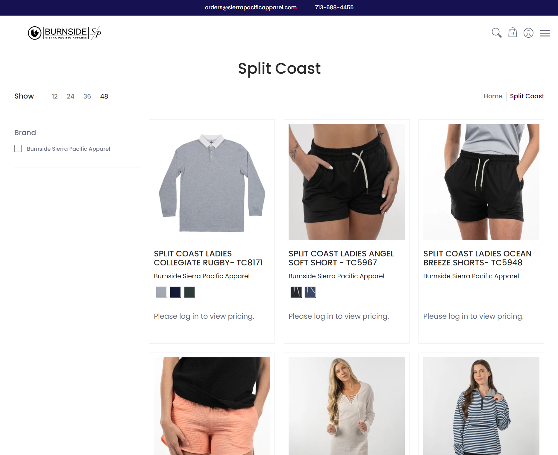 Sierra Pacific Apparel screenshot 3